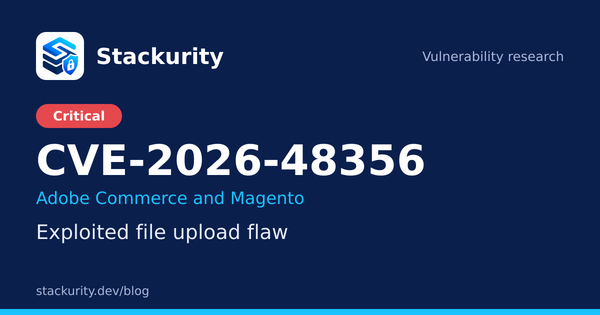 CVE-2026-48356: Exploited file upload flaw